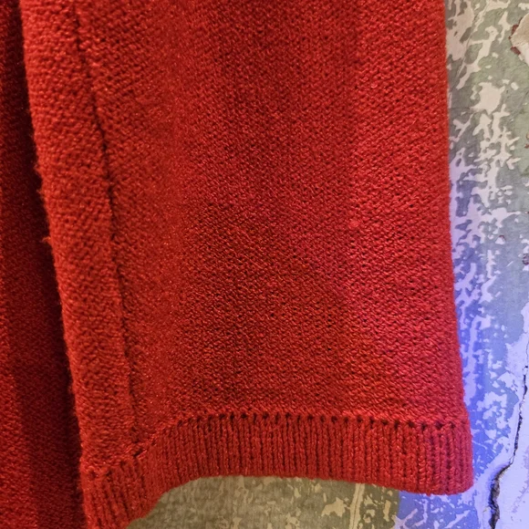 Elegant Red Leopard Accent Skirt Set - Picture 4 of 7